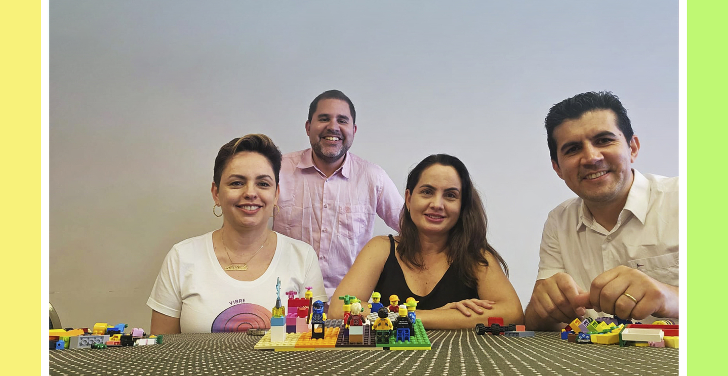 O Treinamento Lego Serious Play está rodando o Paraná!